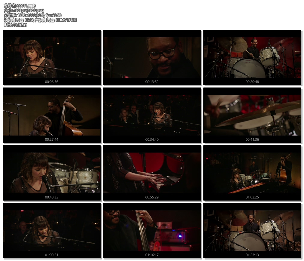 [115ed2k] [诺拉·琼斯-朗尼斯科特爵士俱乐部演唱会 Norah.Jones.Live.At.Ronnie.Scotts.2018][ISO/33.95G]