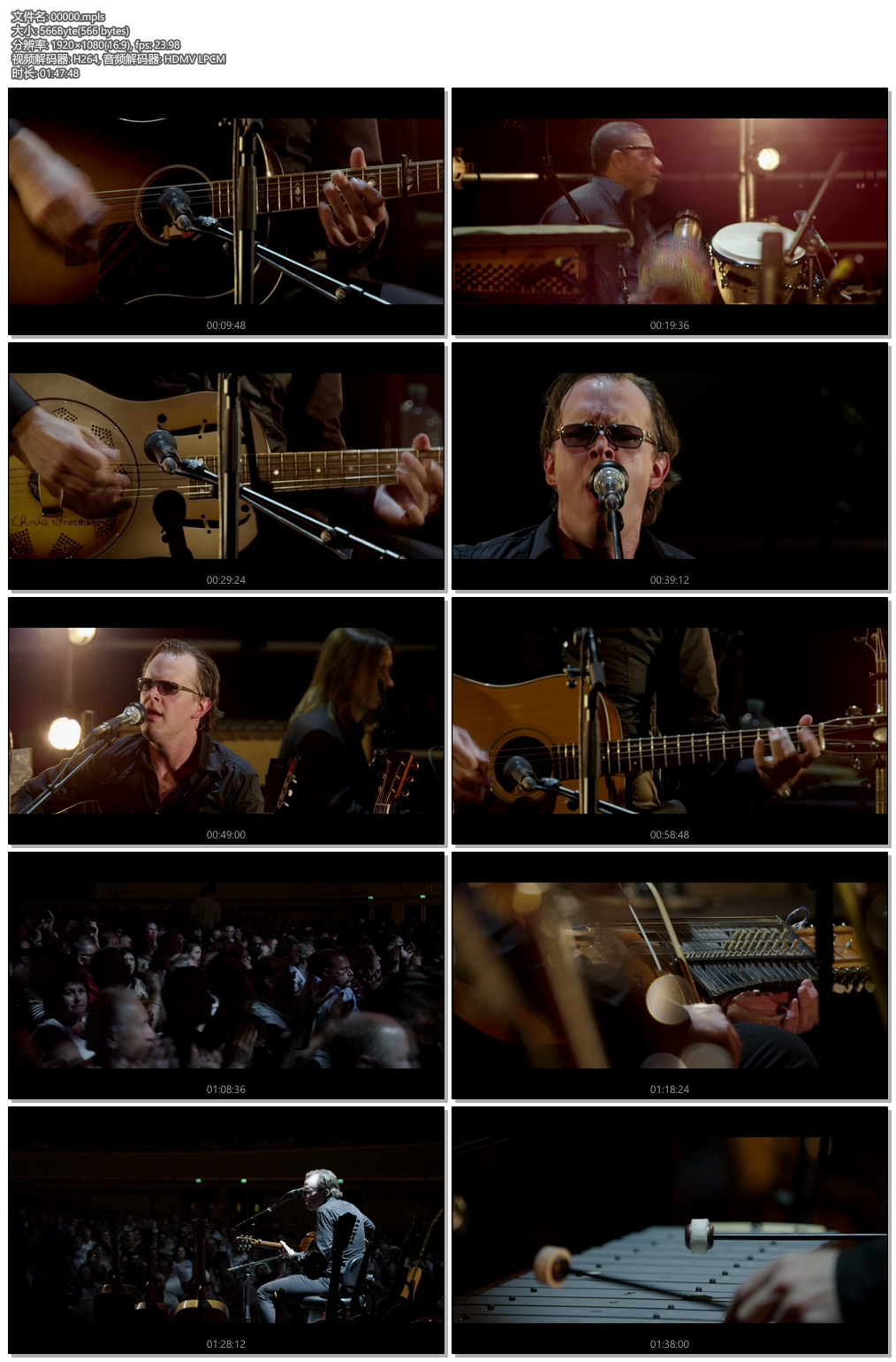 [115ed2k] [乔·博纳马萨 维也纳歌剧院之原声吉他现场演唱会 Joe Bonamassa - An Acoustic Evening at the Vienna Opera House 2012][ISO/43.9G]