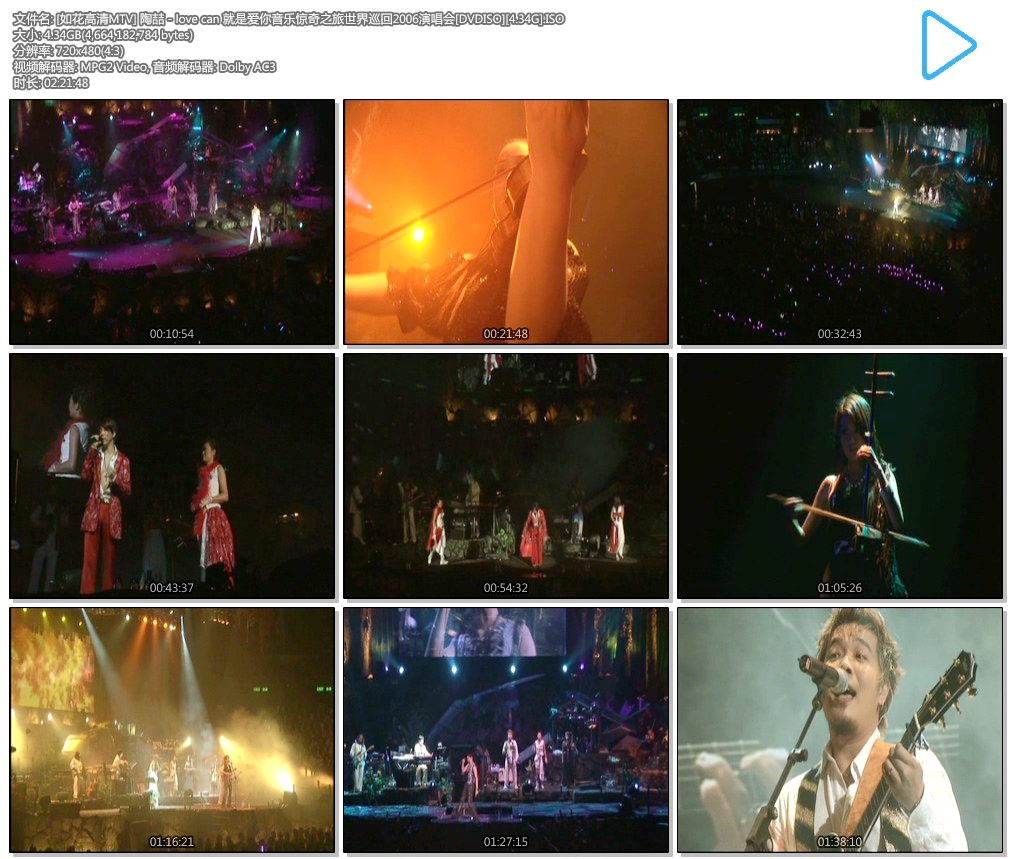 [115ed2k] [陶喆 - 就是爱你音乐惊奇之旅love can 2006演唱会][ISO/4.34G]