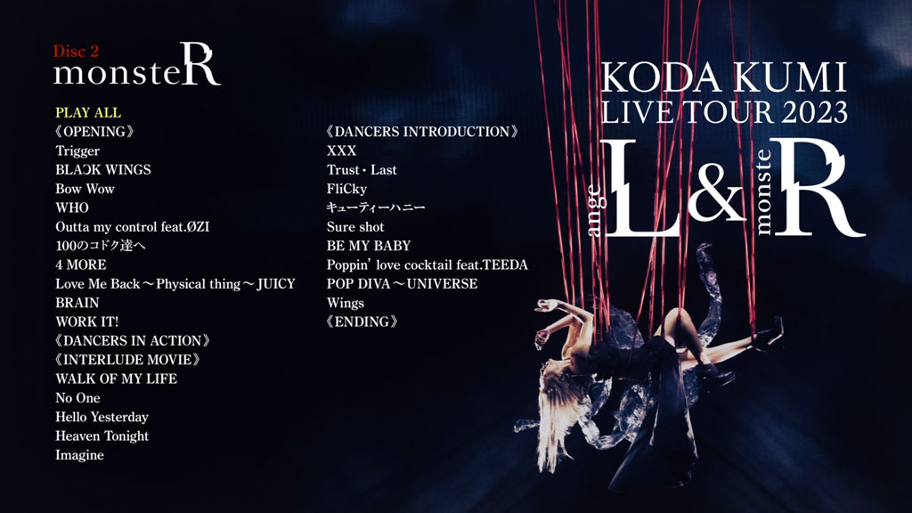 [115ed2k] [倖田來未 Koda Kumi Live Tour 2023 ~angeL&monsteR~ 2023][ISO/60.8G]